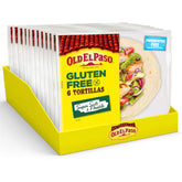Old El Paso Gluten Free Tortilla Wraps 216g(Pack of 12)